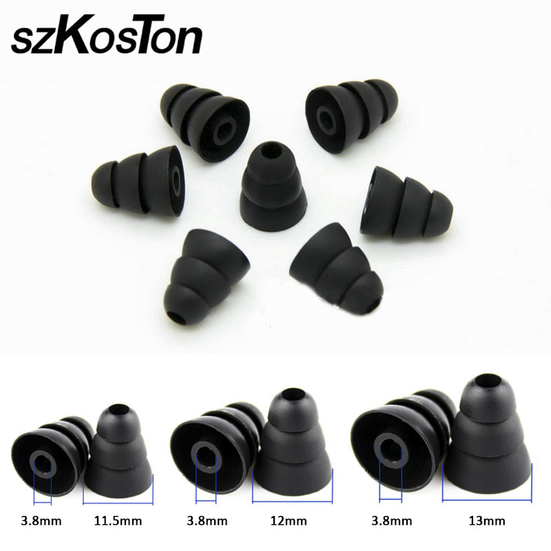 Earphone Foam Tip - 12pcs Silicone In-Ear Earphone Covers Cap