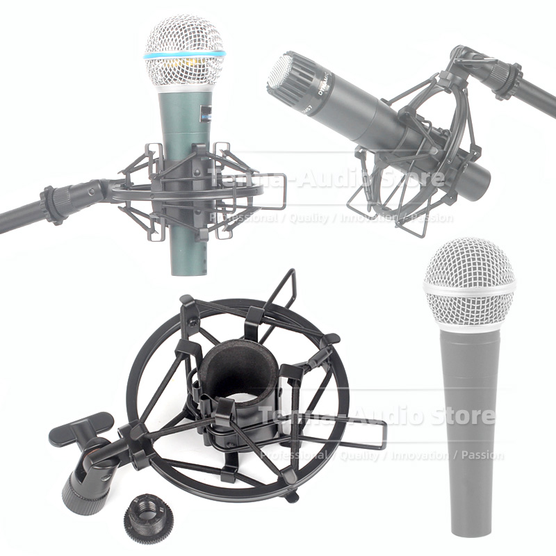 Shure Mic Sm58 - Spider Microphone Stand Shock Mount Compatible
