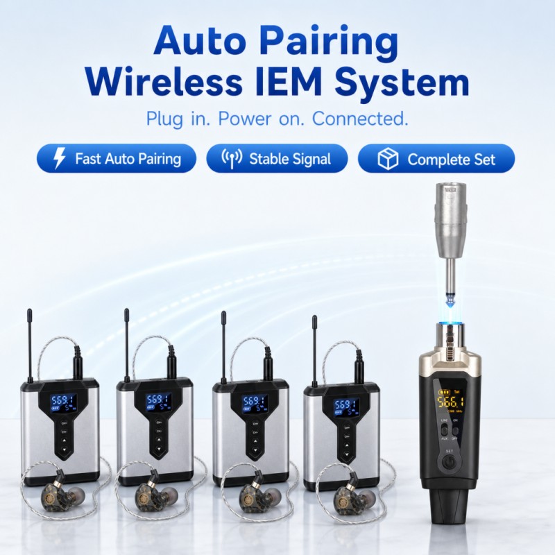 Wireless IEM System 1 Transmit - In Ear Monitor Iem ulasan dan harga