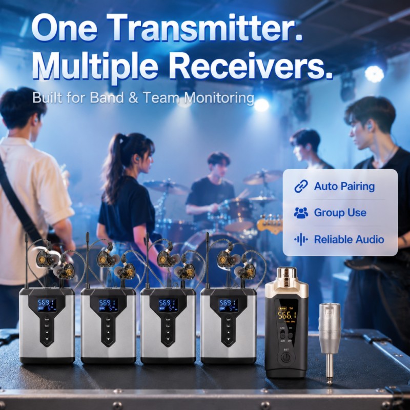 Wireless IEM System 1 Transmit - In Ear Monitor Iem ulasan dan harga
