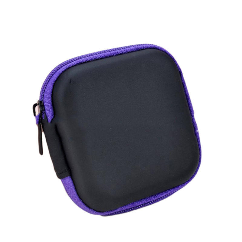 5Pcs Mini Earphone Storage Cas - Headphone Case Hard ulasan dan harga