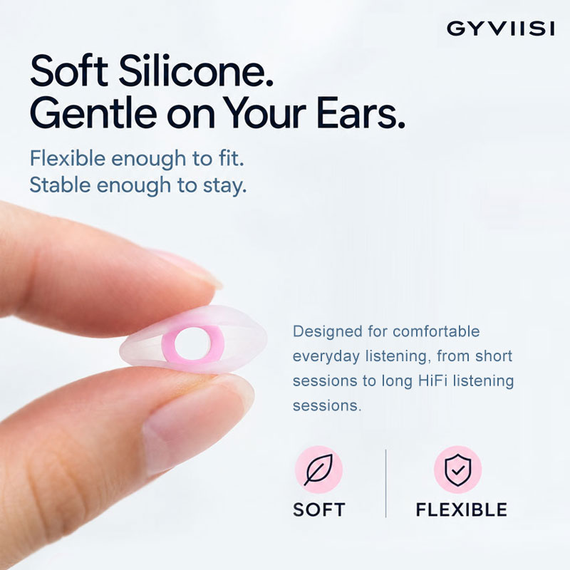 GYVIISI Silicone Ear Tips for  - In Ear Monitor Iem ulasan dan harga