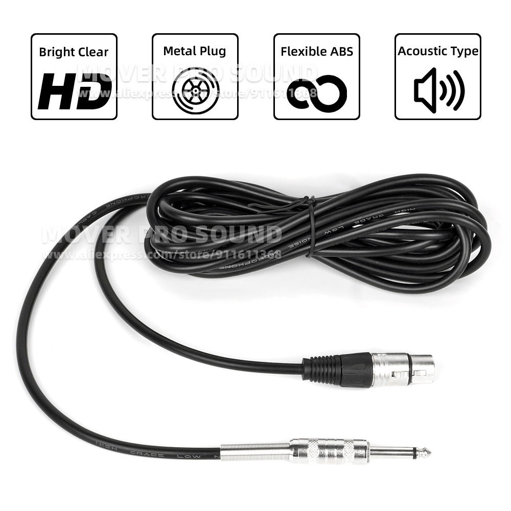 XLR Female 6.3MM Mic Cord Comp - Shure Mic Sm58 ulasan dan harga